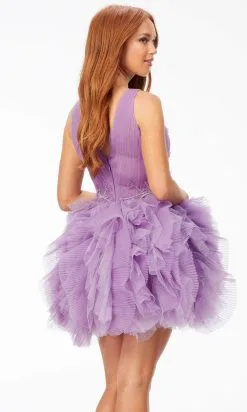 Ashley Lauren 4546 - Ruffled Skirt Cocktail Dress -Hot Sale WEDDING Store ashley lauren 4546 ruffled skirt cocktail dress special occasion dress 30941692887123