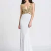 Ashley Lauren Bridal - 1051 Beaded Jersey Evening Dress