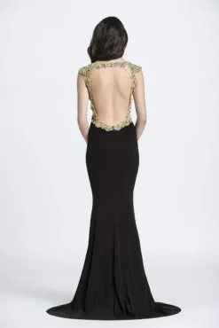 Ashley Lauren Bridal - 1051 Beaded Jersey Evening Dress -Hot Sale WEDDING Store ashley lauren bridal 1051 beaded jersey evening dress evening dresses 5648651485241