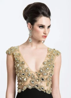 Ashley Lauren Bridal - 1051 Beaded Jersey Evening Dress -Hot Sale WEDDING Store ashley lauren bridal 1051 beaded jersey evening dress evening dresses 5648651518009