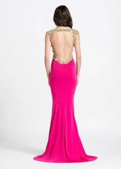 Ashley Lauren Bridal - 1051 Beaded Jersey Evening Dress -Hot Sale WEDDING Store ashley lauren bridal 1051 beaded jersey evening dress evening dresses 5648651583545