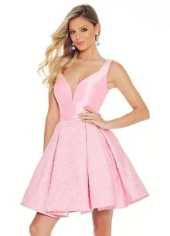 Ashley Lauren Bridal - 4065 Accented Plunging V-neck Mikado Cocktail Dress -Hot Sale WEDDING Store ashley lauren bridal 4065 accented plunging v neck mikado cocktail dress special occasion dress 5649072881721