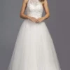 Aspeed Bridal - L2144 Halter Beaded Tulle A-Line Gown