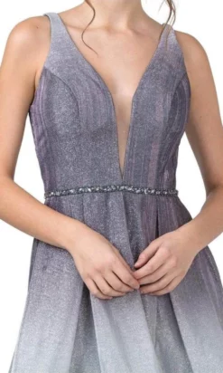 Aspeed Design - S2290 Ombre Glittered Short Dress -Hot Sale WEDDING Store aspeed design s2290 ombre glittered short dress homecoming dresses 28845479985235