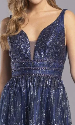 Aspeed Design - S2344 Shimmer Sequins Open Back Dress -Hot Sale WEDDING Store aspeed design s2344 shimmer sequins open back dress cocktail dresses 28860645146707