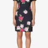 Betsey Johnson FQ05K43 - Scoop Floral Print Cocktail Dress