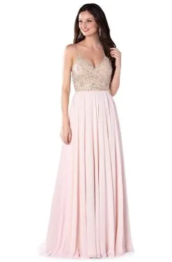 Blush By Alexia Designs - 11856 Beaded V-neck Chiffon A-line Dress 6 Blush By Alexia Designs - 11856 Beaded V-neck Chiffon A-line Dress -Hot Sale WEDDING Store blush by alexia designs 11856 beaded v neck chiffon a line dress prom dresses 0 iced pink nude 28297902719059