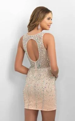 Blush By Alexia Designs - C353 Bejeweled Sheath Dress -Hot Sale WEDDING Store blush by alexia designs c353 bejeweled sheath dress special occasion dress 28856400314451