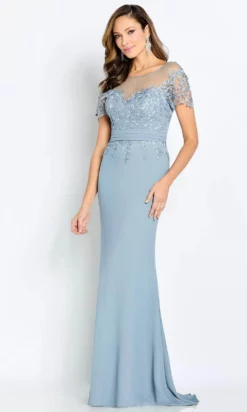 Cameron Blake CB111 - Illusion Bateau Lace Evening Gown 7 Cameron Blake CB111 - Illusion Bateau Lace Evening Gown -Hot Sale WEDDING Store cameron blake cb111 illusion bateau lace evening gown evening gown 4 cloud 30953834250323
