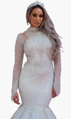 Chic And Holland BR1988 - Beaded Mermaid Bridal Dress 5 Chic And Holland BR1988 - Beaded Mermaid Bridal Dress -Hot Sale WEDDING Store chic and holland br1988 beaded mermaid bridal dress bridal dresses 30021716148307