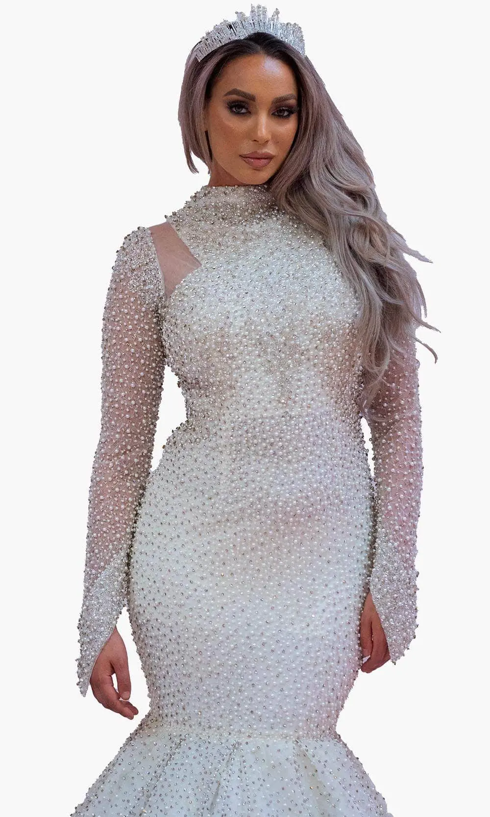 Chic And Holland BR1988 - Beaded Mermaid Bridal Dress 3 Chic And Holland BR1988 - Beaded Mermaid Bridal Dress - Image 3