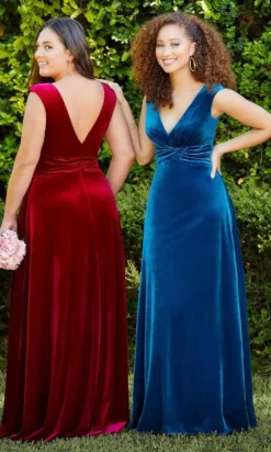 Christina Wu Celebration - 22048 V-Neck Long Evening Dress