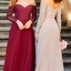 Christina Wu Celebration - 22062 Long Sleeve Offshoulder Evening Dress