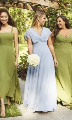 Christina Wu Celebration - 22091 Sleeveless High Low Chiffon Gown -Hot Sale WEDDING Store christina wu celebration 22091 sleeveless high low chiffon gown special occasion dress 29470133157971