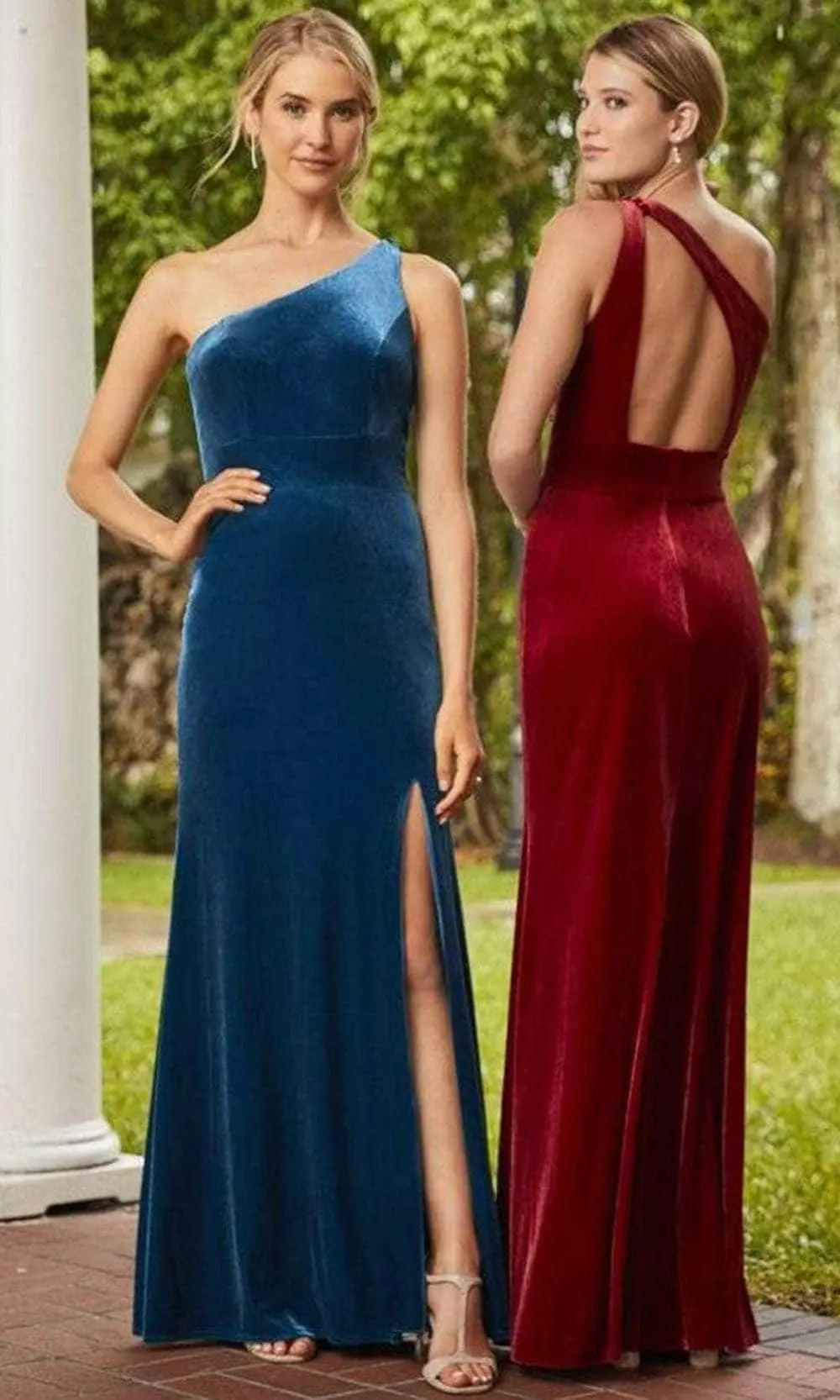 Christina Wu Celebration - 22097 Asymmetric Cutout A-Line Gown 1 Christina Wu Celebration - 22097 Asymmetric Cutout A-Line Gown