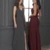 Christina Wu Celebration 22126 - Sleeveless V-Neck Long Sheath Dress