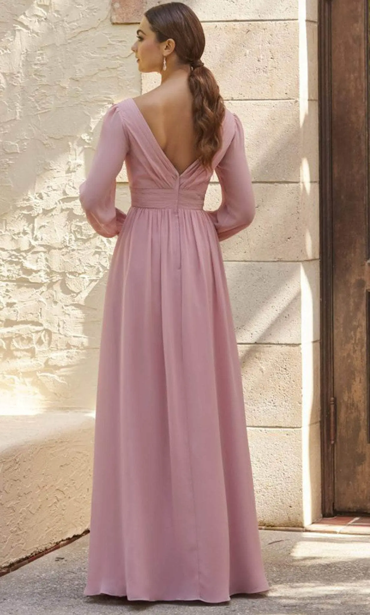 Christina Wu Celebration 22142 - Chiffon Evening Gown 2 Christina Wu Celebration 22142 - Chiffon Evening Gown - Image 2