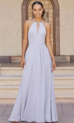 Christina Wu Celebration 22150 - Sleeveless Halter Neck Evening Dress