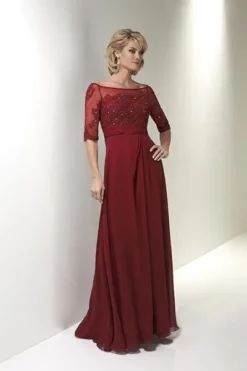 Christina Wu Elegance - Beaded Lace Illusion Bateau Dress 17767 - 1 Pc Claret In Size 6 Available -Hot Sale WEDDING Store christina wu elegance beaded lace illusion bateau dress 17767 1 pc claret in size 6 available ccsale 6 claret 10943525814355