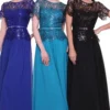 Cinderella Divine 1489 - Chiffon A-Line Evening Dress