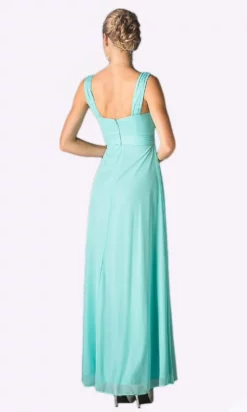 Cinderella Divine - 3984 V-Neck Ruched Bodice Chiffon A-Line Gown 17 Cinderella Divine - 3984 V-Neck Ruched Bodice Chiffon A-Line Gown -Hot Sale WEDDING Store cinderella divine 3984 v neck ruched bodice chiffon a line gown bridesmaid dresses 28830871126099