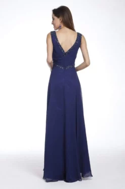 Cinderella Divine - 958 Sparkly Beaded Sleeveless V Neck Chiffon Gown -Hot Sale WEDDING Store cinderella divine 958 sparkly beaded sleeveless v neck chiffon gown bridesmaid dresses 14171587772499