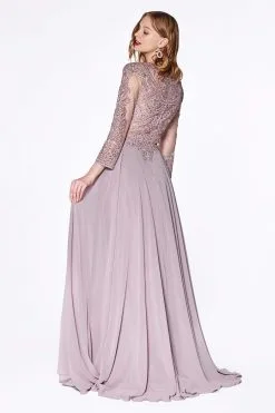 Cinderella Divine - Beaded Jewel A-Line Evening Gown CD0127 - 1 Pc Mauve In Size 3X Available 5 Cinderella Divine - Beaded Jewel A-Line Evening Gown CD0127 - 1 Pc Mauve In Size 3X Available -Hot Sale WEDDING Store cinderella divine beaded jewel a line evening gown cd0127 1 pc mauve in size 3x available ccsale 14266258653267