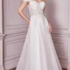 Cinderella Divine Bridal - Embroidered Sweetheart Bridal Gown CD961W