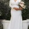 Cinderella Divine - CD0169C Modest Bridal Full Hem Gown