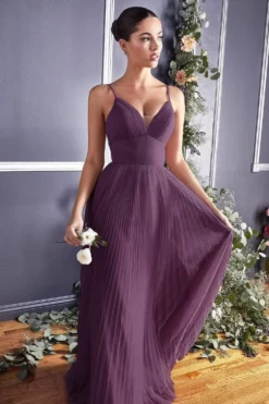 Cinderella Divine - CD184 Sleeveless Pleated Tulle A-Line Gown 20 Cinderella Divine - CD184 Sleeveless Pleated Tulle A-Line Gown -Hot Sale WEDDING Store cinderella divine cd184 sleeveless pleated tulle a line gown bridesmaid dresses 4 eggplant 27931291942995