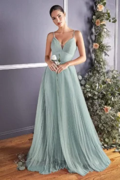 Cinderella Divine - CD184 Sleeveless Pleated Tulle A-Line Gown 16 Cinderella Divine - CD184 Sleeveless Pleated Tulle A-Line Gown -Hot Sale WEDDING Store cinderella divine cd184 sleeveless pleated tulle a line gown bridesmaid dresses 4 sage 27931169914963