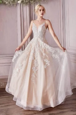 Cinderella Divine CM320 - Embroidered Bridal Gown