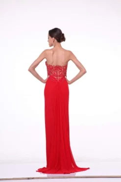 Cinderella Divine - Crisscrossed Strapless Applique Ornate Long Gown 11 Cinderella Divine - Crisscrossed Strapless Applique Ornate Long Gown -Hot Sale WEDDING Store cinderella divine crisscrossed strapless applique ornate long gown special occasion dress 14841924223059