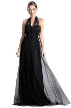 Cinderella Divine - ET322 Sweetheart Neckline Convertible Tulle Gown -Hot Sale WEDDING Store cinderella divine et322 sweetheart neckline convertible tulle gown bridesmaid dresses 4 black 28286307565651