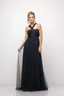 Cinderella Divine - ET322 Sweetheart Neckline Convertible Tulle Gown -Hot Sale WEDDING Store cinderella divine et322 sweetheart neckline convertible tulle gown bridesmaid dresses 4 navy 28047515582547