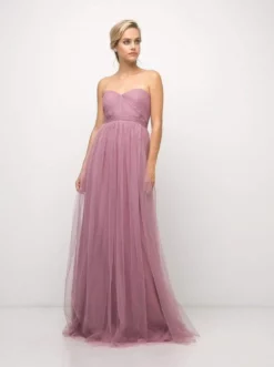 Cinderella Divine - ET322 Sweetheart Neckline Convertible Tulle Gown -Hot Sale WEDDING Store cinderella divine et322 sweetheart neckline convertible tulle gown bridesmaid dresses 4 orchid 28047516336211