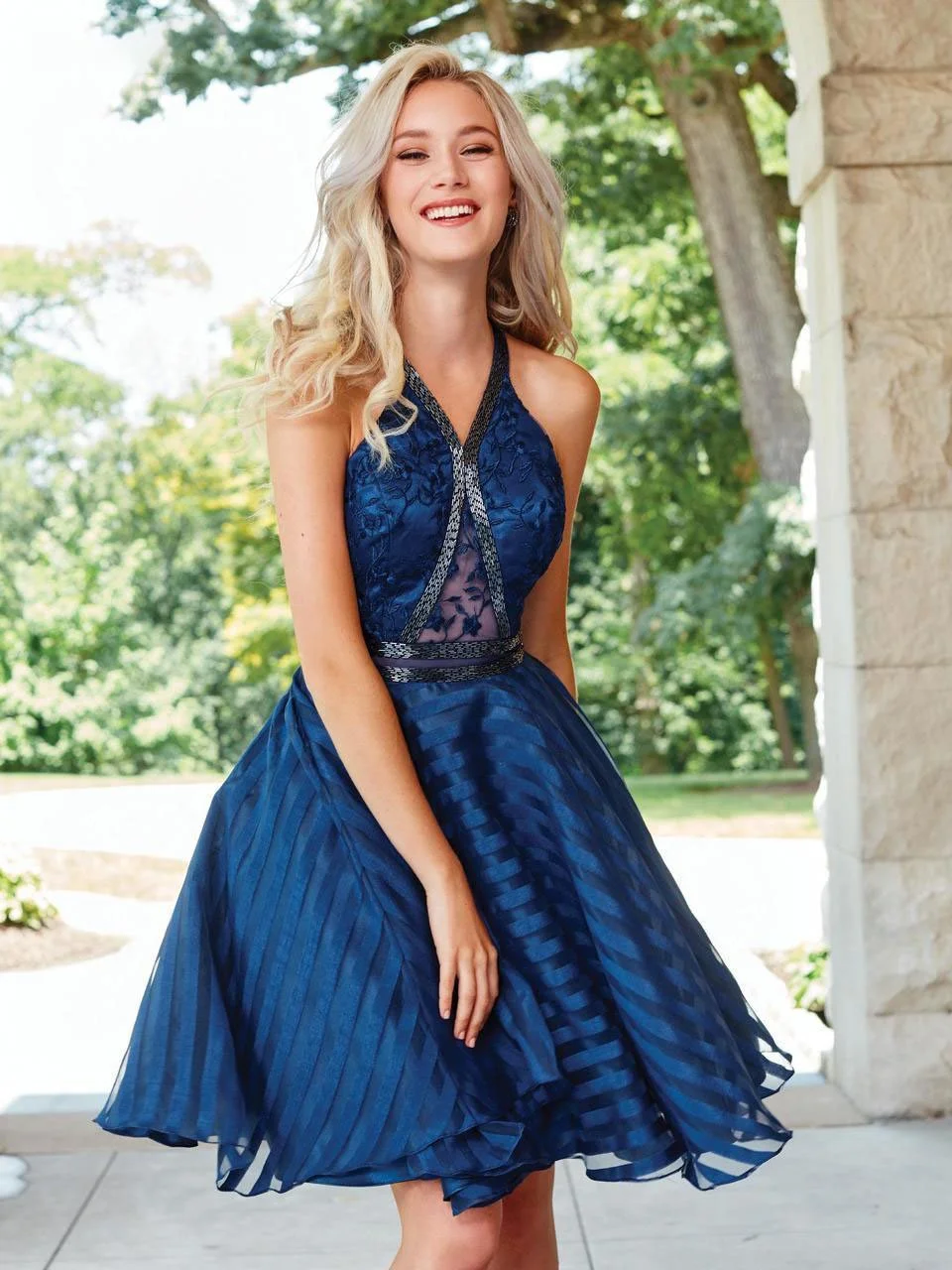 Clarisse - 3462 Beaded Floral Cocktail Dress 1 Clarisse - 3462 Beaded Floral Cocktail Dress