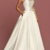 Da Vinci Bridal - 50494 Mikado Strapless Sweetheart Ballgown