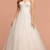 Da Vinci Bridal - 50581 Beaded Sweetheart Tulle Ballgown