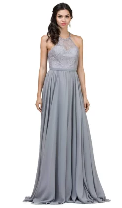 Dancing Queen - 2009 Sheer Halter Pleated A Line Evening Dress 17 Dancing Queen - 2009 Sheer Halter Pleated A Line Evening Dress -Hot Sale WEDDING Store dancing queen 2009 sheer halter pleated a line evening dress prom dresses xs silver 5682373918777