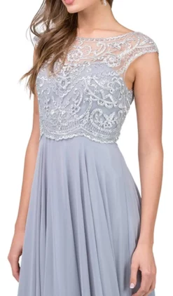 Dancing Queen - 2241 Beaded Sheer Chiffon Prom Dress -Hot Sale WEDDING Store dancing queen 2241 beaded sheer chiffon prom dress prom dresses 5682157682745