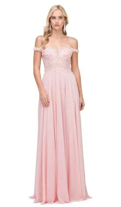 Dancing Queen - 2357 Beaded Off Shoulder Chiffon Prom Dress -Hot Sale WEDDING Store dancing queen 2357 beaded off shoulder chiffon prom dress special occasion dress 5682142347321