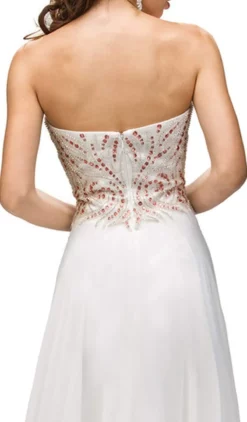 Dancing Queen - 9255 Plunging Beaded Sweetheart Long Evening Dress -Hot Sale WEDDING Store dancing queen 9255 plunging beaded sweetheart long evening dress evening dresses 29063675641939