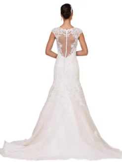 Dancing Queen Bridal - 11 Scoop Neck Lace Bridal Gown -Hot Sale WEDDING Store dancing queen bridal 11 scoop neck lace bridal gown bridal dresses 5940260732985