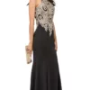 Dancing Queen - Embellished Halter Fitted Prom Dress 2349