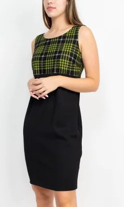 Danny & Nicole 27134M - Checkered Sheath Formal Dress 13 Danny & Nicole 27134M - Checkered Sheath Formal Dress -Hot Sale WEDDING Store danny nicole 27134m checkered sheath formal dress cocktail dresses 31652947296339