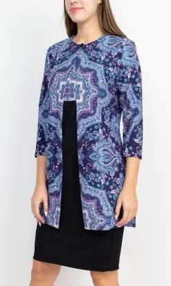 Danny & Nicole 27138M - Sleeveless Print Dress -Hot Sale WEDDING Store danny nicole 27138m sleeveless print dress cocktail dresses 31652954144851