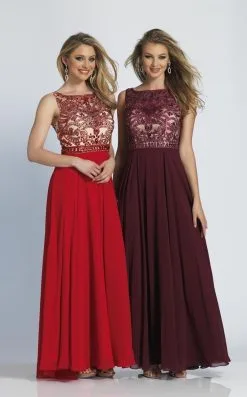 Dave & Johnny - 1417W Stone Embellished Bateau A-line Dress -Hot Sale WEDDING Store dave johnny 1417w stone embellished bateau a line dress special occasion dress 5502613225529