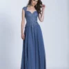 Dave & Johnny - 1954W Embellished Sweetheart A-line Dress