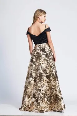 Dave & Johnny - 3926 Off-Shoulder A-Line Evening Gown -Hot Sale WEDDING Store dave johnny 3926 off shoulder a line evening gown special occasion dress 6154227712057